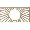 Ekena Millwork Hoover Wood Fretwork Pierced Ceiling Medallion, Hickory, 40"W x 20"H x 14 3/4"ID x 3/8"T CMWP40X20X0375HOHI - alternate 4